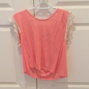 NEW top with lace detailing